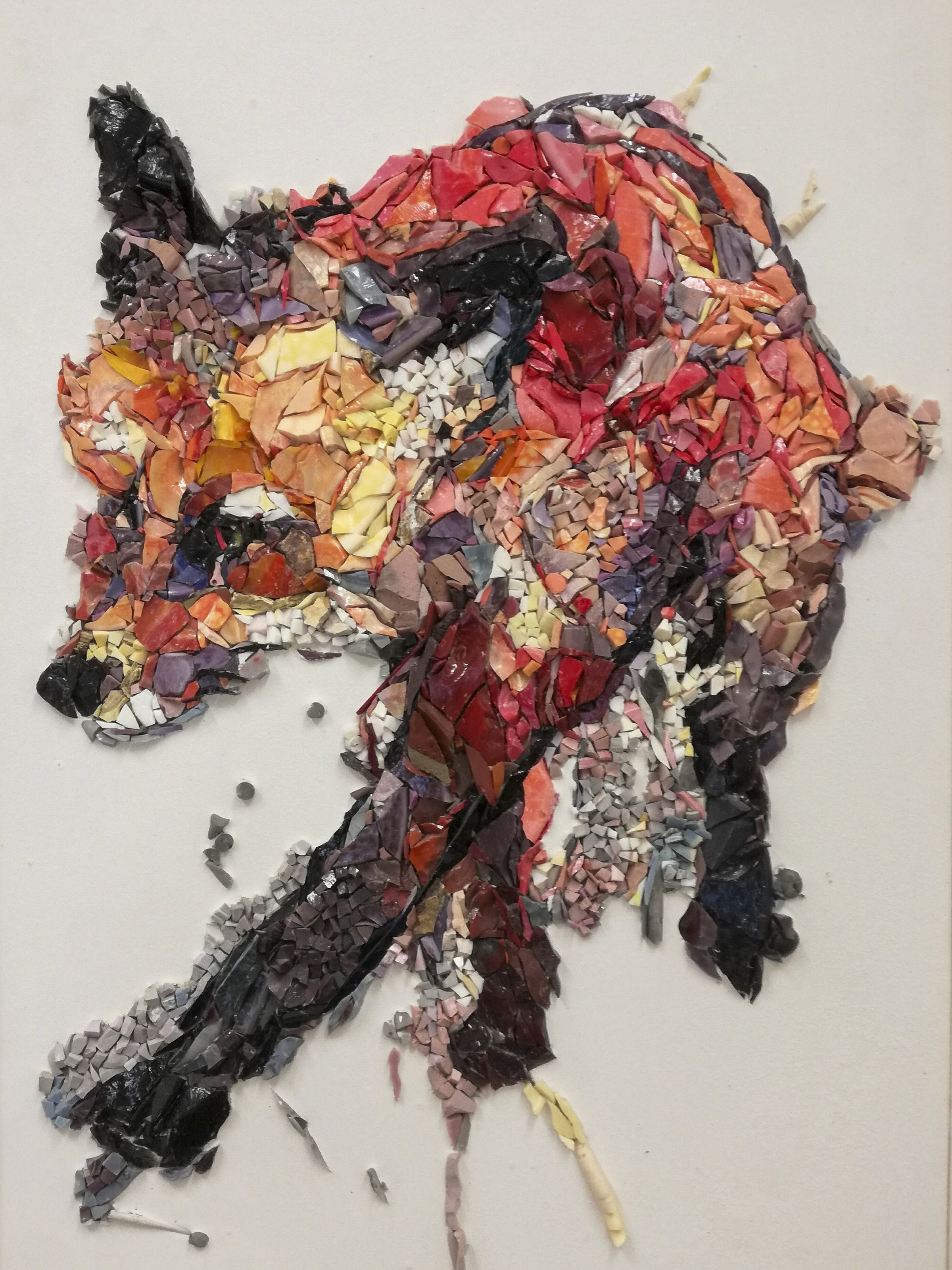 The Fox · mosaic by Romualdo, Venice